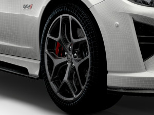 HSV GTS R W1 Sedan 2022 wheel 3D Model