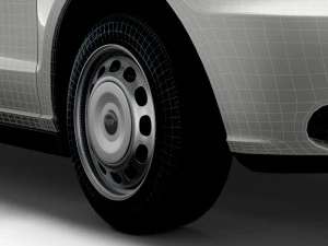 LEVC VN5 2022 wheel 3D Model