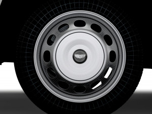 LEVC VN5 2022 wheel 3D Model