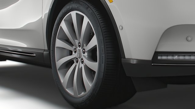 Lincoln Corsair 2020 wheel 3D Model .c4d .max .obj .3ds .fbx .stl .blend 