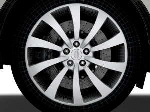 Lincoln Corsair 2020 wheel 3D Model