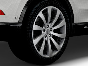Lincoln Corsair 2020 wheel 3D Model