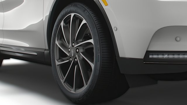 Lincoln Corsair Grand Touring 2022 wheel 3D Model .c4d .max .obj .3ds .fbx .stl .blend 