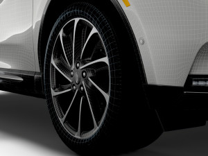 Lincoln Corsair Grand Touring 2022 wheel 3D Model