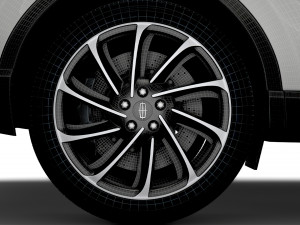 Lincoln Corsair Grand Touring 2022 wheel 3D Model