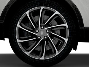 Lincoln Corsair Grand Touring 2022 wheel 3D Model