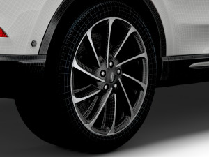 Lincoln Corsair Grand Touring 2022 wheel 3D Model