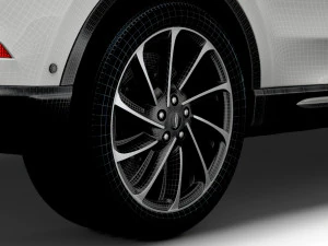 Lincoln Corsair Grand Touring 2022 wheel 3D Model