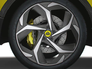 Lotus Eletre 2023 wheel 3D Model