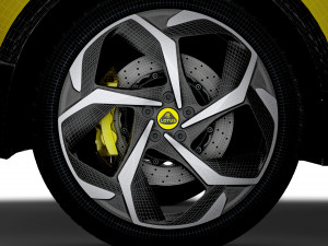 Lotus Eletre 2023 wheel Modello 3D