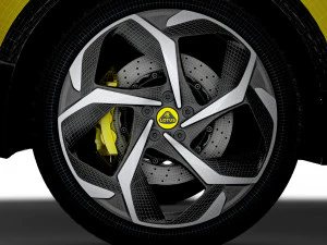 Lotus Eletre 2023 wheel 3D Model