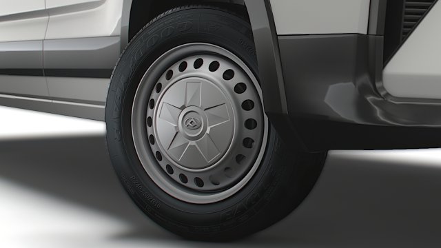 Maxus Deliver 9 2021 wheel Model 3D .c4d .max .obj .3ds .fbx .stl .blend 