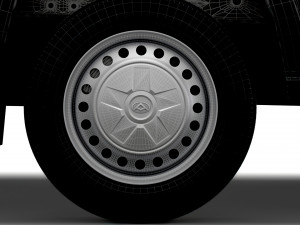 Maxus Deliver 9 2021 wheel Model 3D
