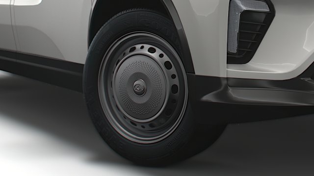 Maxus eDeliver 3 2021 wheel 3D-Modell .c4d .max .obj .3ds .fbx .stl .blend 