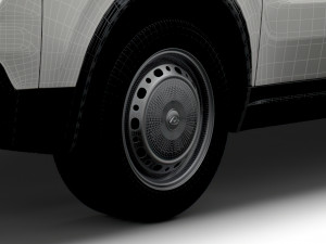 Maxus eDeliver 3 2021 wheel 3D-Modell