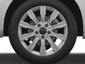 Mercedes Benz Citan 2022 wheel 3D 모델