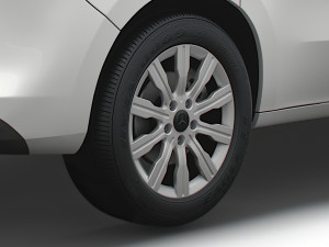 Mercedes Benz Citan 2022 wheel 3D 모델