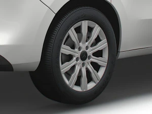 Mercedes Benz Citan 2022 wheel 3D Model