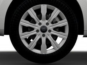 Mercedes Benz Citan 2022 wheel 3D 모델
