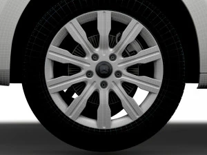 Mercedes Benz Citan 2022 wheel 3D Model