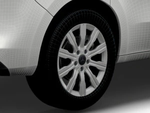 Mercedes Benz Citan 2022 wheel 3D Model