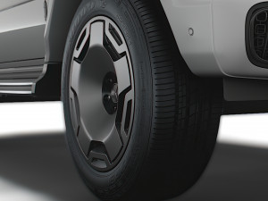 Mercedes Benz Concept EQG 2022 wheel 3D मॉडल
