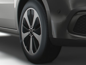 Mercedes Benz EQV Cargo Van 2021 wheel 3D Model