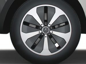 Mercedes Benz EQV Cargo Van 2021 wheel 3D Model