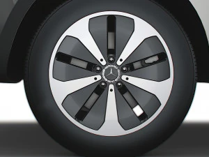 Mercedes Benz EQV Cargo Van 2021 wheel 3D Model