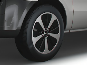 Mercedes Benz EQV Cargo Van 2021 wheel 3D Model