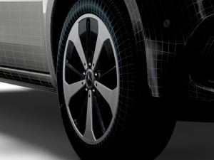 Mercedes Benz EQV Cargo Van 2021 wheel 3D Model