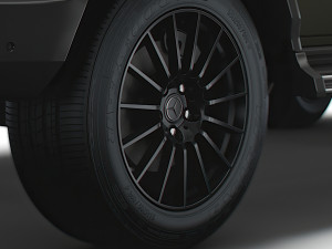 Mercedes-Benz G Line Stronger Than Time 2021 wheel Model 3D