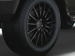 Mercedes-Benz G Line Stronger Than Time 2021 wheel 3D Model