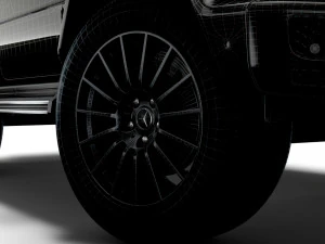 Mercedes-Benz G Line Stronger Than Time 2021 wheel 3D Model