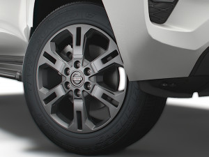 Nissan Navara Tekna 2021 wheel 3D Model