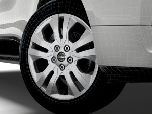 Nissan NV 300 Van 2021 wheel 3D Model