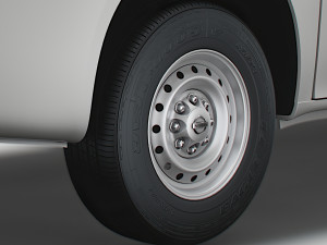 Nissan NV Cargo 2022 wheel 3D Model