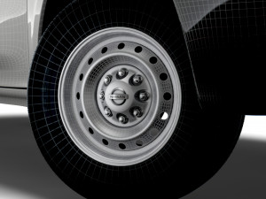 Nissan NV Cargo 2022 wheel 3D Model