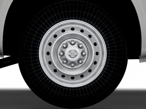 Nissan NV Cargo 2022 wheel 3D Model