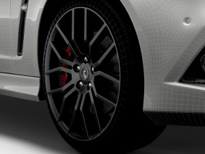 Vauxhall VXR8 2015 wheel 3D Model