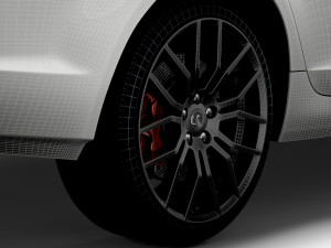 Vauxhall VXR8 2015 wheel 3D Modell