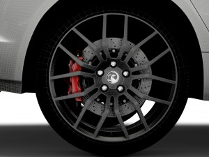 Vauxhall VXR8 2015 wheel 3D Modell