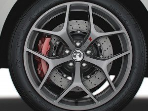 Vauxhall VXR8 GTS R W1 Sedan 2022 wheel 3D 模型