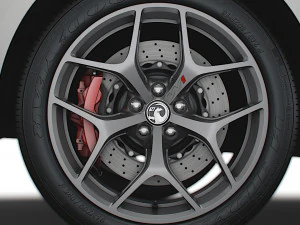 Vauxhall VXR8 GTS R W1 Sedan 2022 wheel 3D Model