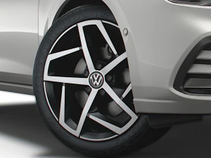 Volante VW Golf Style 2021 Modello 3D