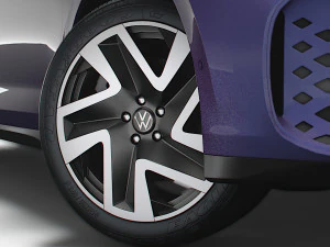 VW ID Buzz 2023 tekerleği 3D Model