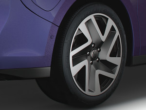 VW ID Buzz 2023 wheel 3D-Modell