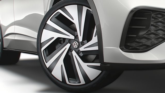 VW ID5 PRO 2022 wheel Modelo 3D .c4d .max .obj .3ds .fbx .stl .blend 