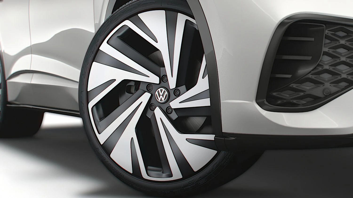 VW ID5 PRO 2022 wheel 3D Model .c4d .max .obj .3ds .fbx .stl .blend