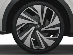 VW ID5 PRO 2022 wheel Modelo 3D